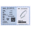 Solid 925 Sterling Silver Classic Luxury Full Cubic Zirconia Bracelets for Women Girls Anti-Allergy Fine Jewelry Gifts