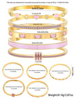 Elevate Your Style with Our Elegant Stainless Steel Stackable Bangle Set – Lightweight, Timeless Fashion Jewelry for Any Occasion!