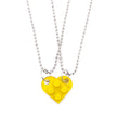 Charming Heart Necklace Set for Couples - Perfect Valentine's Day Gift!