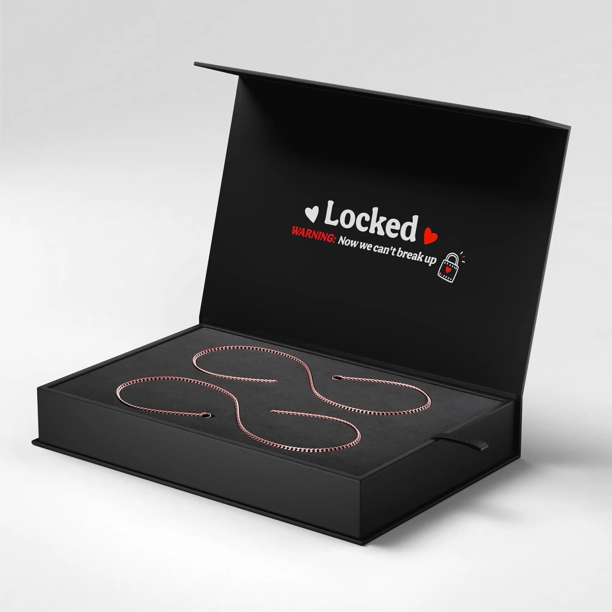 Locked Unisex Couples Bracelets with Permanent Clasp – The Ultimate Gift for Anniversaries and Birthdays, Adjustable to Fit Any Wrist!