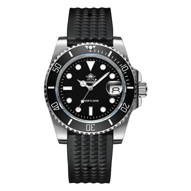 Stainless Steel Watch Men'S European and American Business Leisure Quartz Watch Waterproof Outdoor Sports Watch