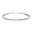 Stunning 2Mm Iced Out Tennis Bracelets for Women - Gold & Silver Stainless Steel with Cubic Zirconia - Perfect Wedding Jewelry Gift