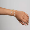 Charming Heart You Bangle Bracelet - Elevate Your Style with Elegance