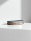 2 Pack of GOD IS FIRST, I AM SECOND Motivational Bracelets - Thin Style Religious Accessories for All Occasions