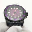 Men'S Watch Automatic Mechanical Watch Movement Sapphire Glass Waterproof Crown Black Fashion Watch