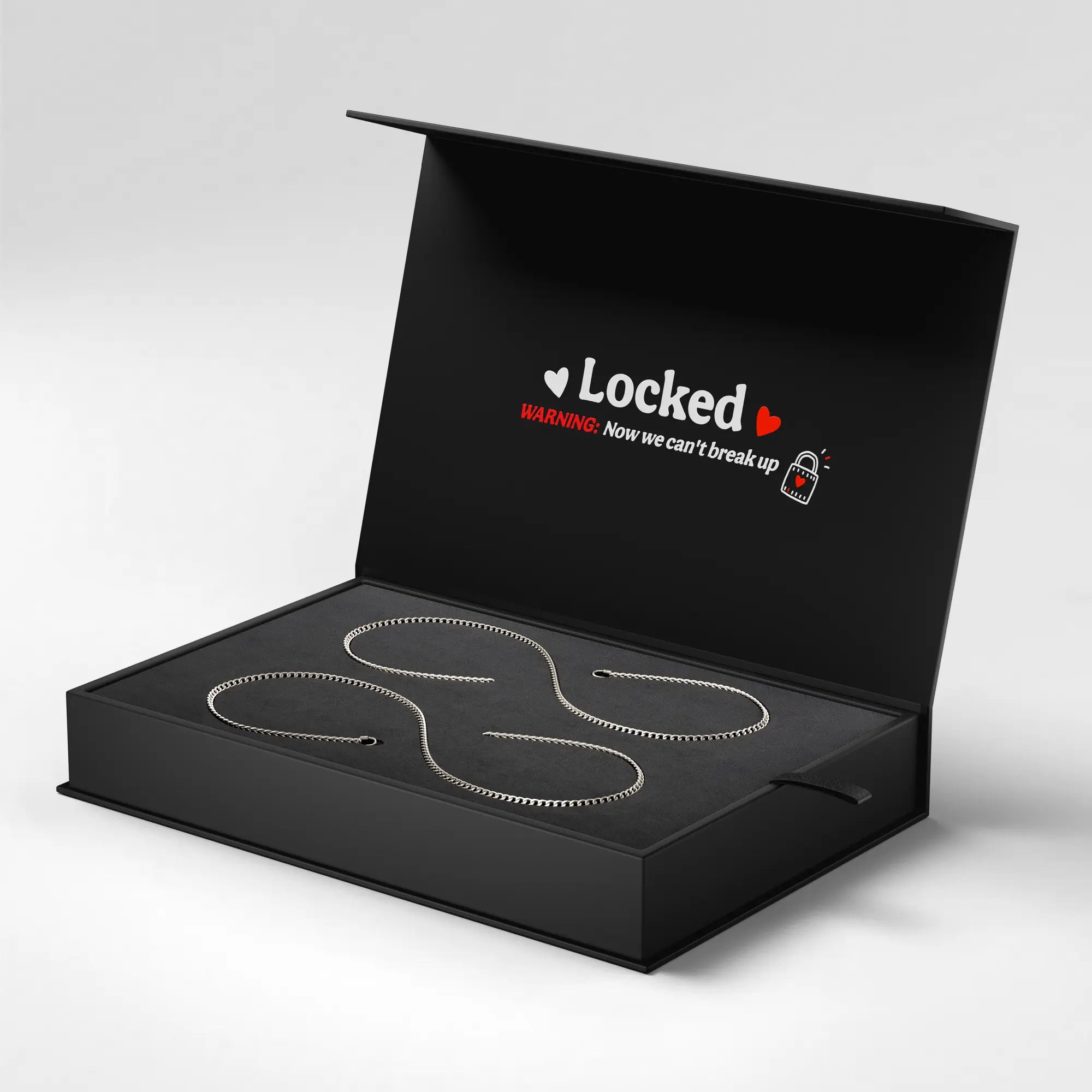 Locked Unisex Couples Bracelets with Permanent Clasp – The Ultimate Gift for Anniversaries and Birthdays, Adjustable to Fit Any Wrist!