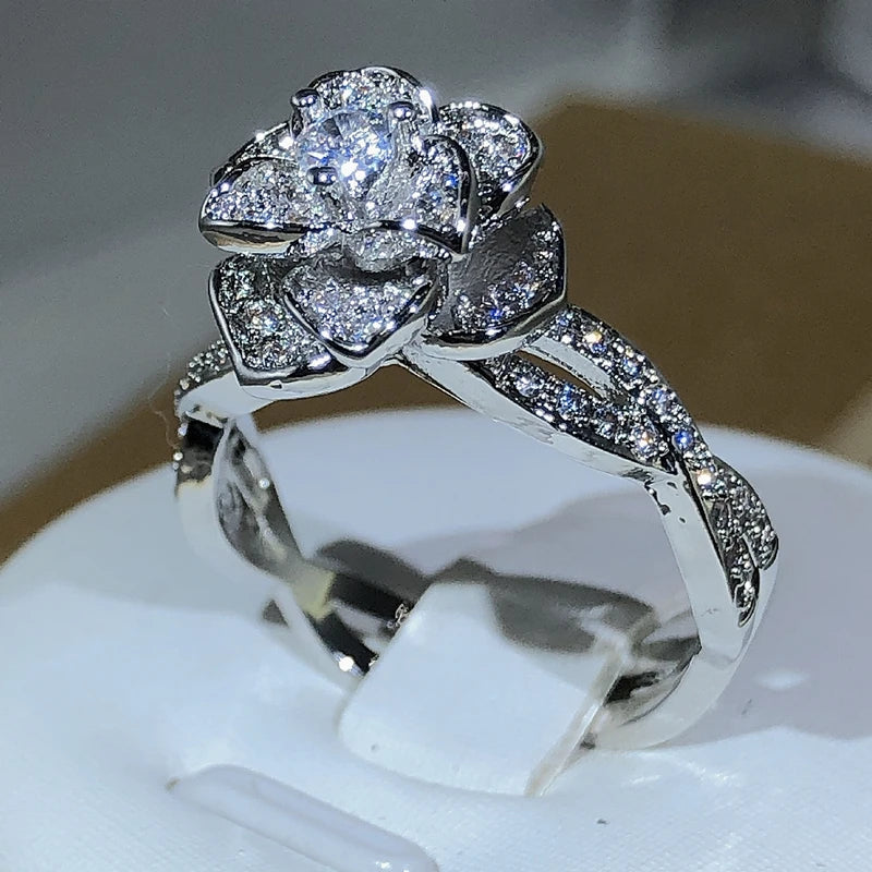 Eternal Rose Diamond Ring 🌹