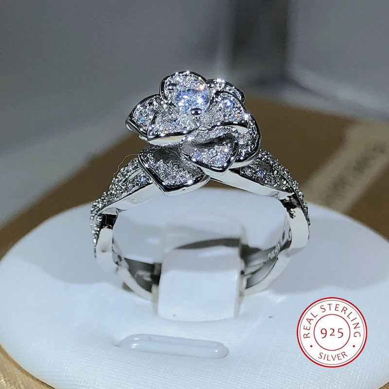 Eternal Rose Diamond Ring 🌹