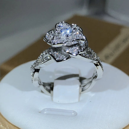 Eternal Rose Diamond Ring 🌹