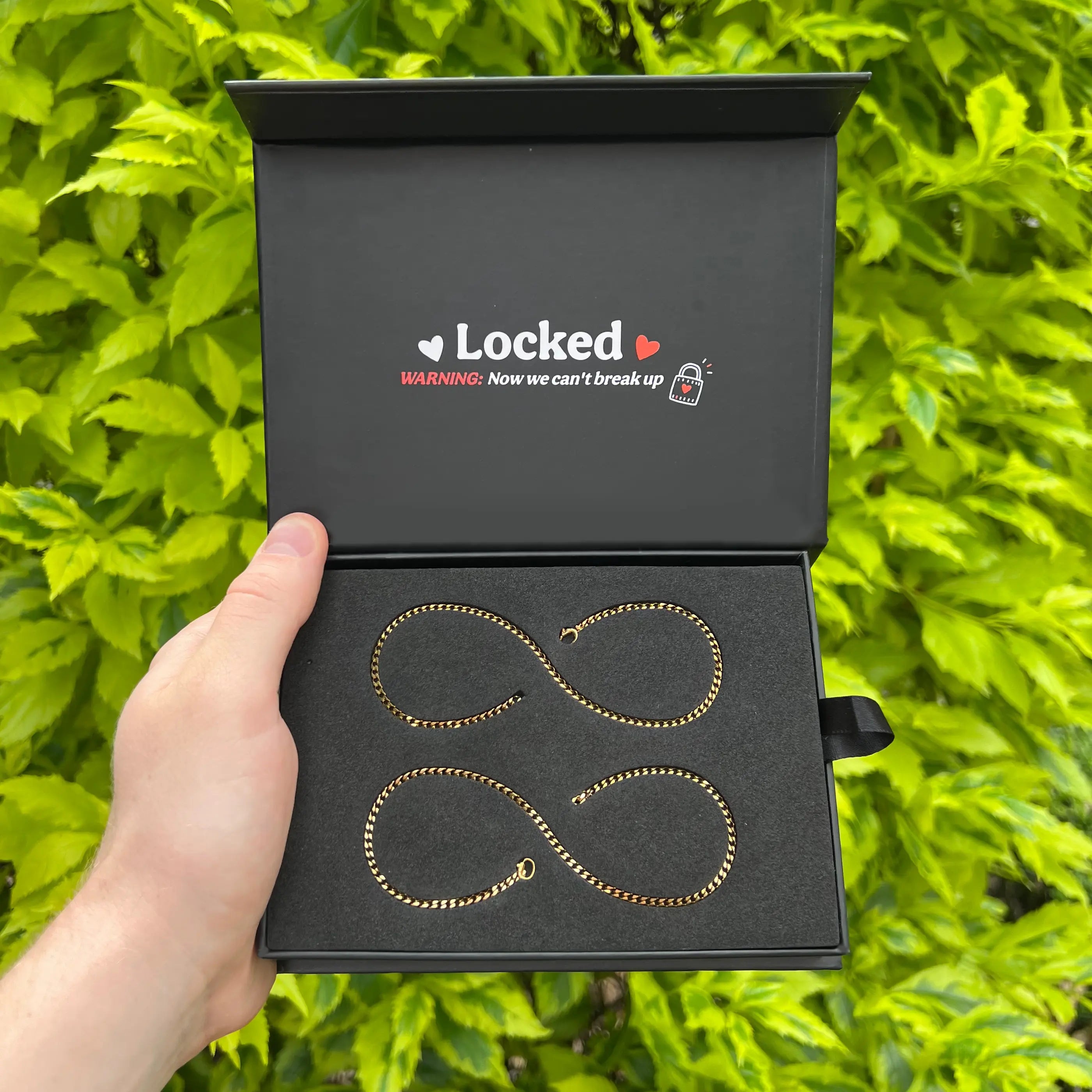 Locked Unisex Couples Bracelets with Permanent Clasp – The Ultimate Gift for Anniversaries and Birthdays, Adjustable to Fit Any Wrist!