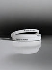 2 Pack of GOD IS FIRST, I AM SECOND Motivational Bracelets - Thin Style Religious Accessories for All Occasions