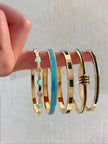 Elevate Your Style with Our Elegant Stainless Steel Stackable Bangle Set – Lightweight, Timeless Fashion Jewelry for Any Occasion!