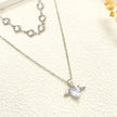 Elevate Your Style with the JO WISDOM Dainty Crystal Heart Pendant Necklace for Women - Perfect Gift for Any Occasion!