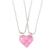 Charming Heart Necklace Set for Couples - Perfect Valentine's Day Gift!