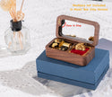 BELLA GLOBE You Are My Sunshine Music Boxes Sunshine Gift for Women Mom Daughter Wife Grandma Sister Girlfriend Girls Walnut Wood You Are My Sunshine Jewelry Music Box