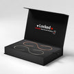 Locked Unisex Couples Bracelets with Permanent Clasp – The Ultimate Gift for Anniversaries and Birthdays, Adjustable to Fit Any Wrist!